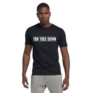 Men's Ten Toes Down T-Shirt (Black)